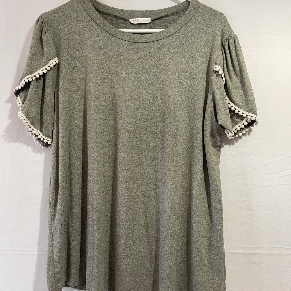 Ruffle Sleeve Top